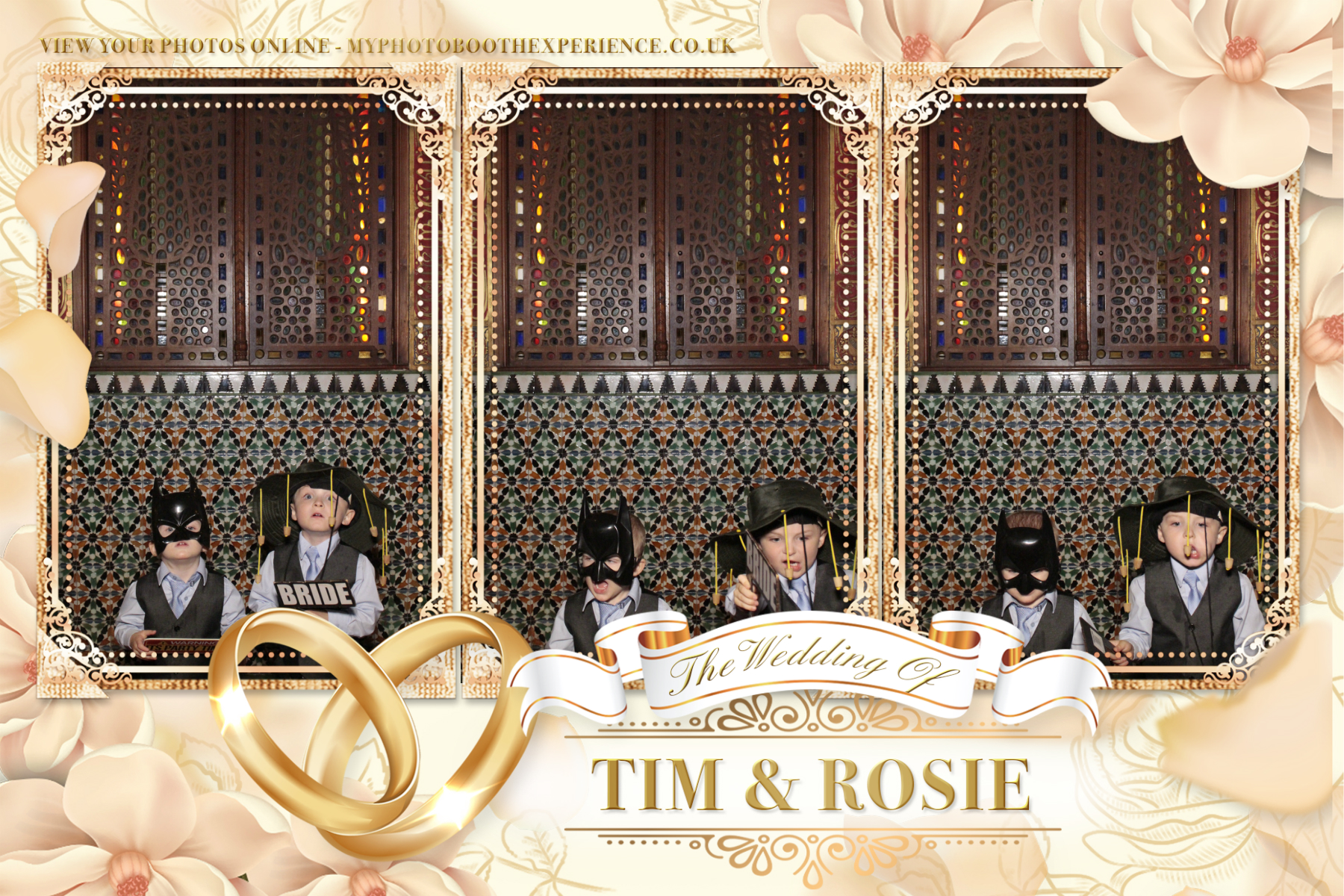Tim & Rosie's Wedding | View more photos from the event at gallery.myphotoboothexperience.co.uk/u/MyPhotoBoothExperienceLtd/Tim-Rosies-Wedding